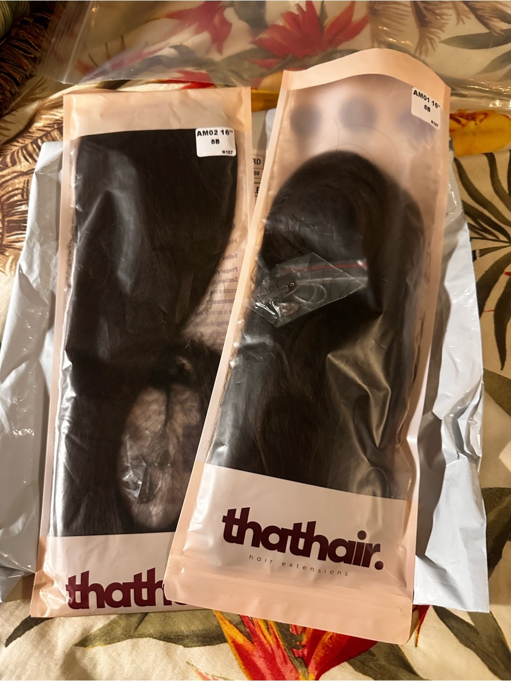 That Hair Hair Extension in walnut brown -